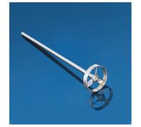 pale d'agitation, Agitateur à turbine en acier inoxydable 304 avec tige d'agitation et vis - Lot de 1 Plusieurs tailles disponibles(60x8x400mm)