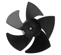 Pale de Ventilateur en Plastique 7,5 Pouces à 5 Pales Noir | Pièce de Rechange, Installation Facile, pour Atelier et Entrepôt, Optimise la Circulation D’air, Renforce le Flux