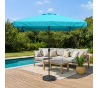 Palerme parasol bleu carré 2,95 x 2,95 m