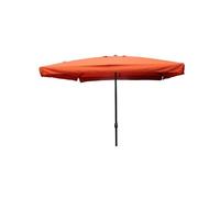 Palerme - Parasol Droit Carr? 2,95 X 2,95 M Terracotta Marron