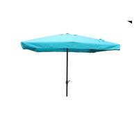 Palerme parasol bleu carré 2,95 x 2,95 m