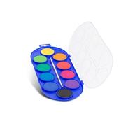 Palette d'aquarelle 10 couleurs Ø 44 mm