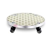 Palette de plantes avec roulettes, chariot pour plantes, support pour plantes en pot, capacité de charge 120 kg, étagère intérieure pour pot de fleurs sur roulettes, chariot à plantes avec soucoupe