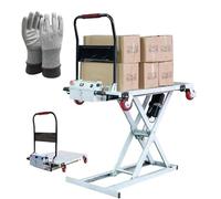 Palette électrique Jack 300kg Hydraulic Lift Truck Low Profil Cisseau Chariot Chariot Chariot Lourd d'entrepôt Industriel Équipement de Transport Industriel