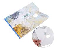 Palette jetable de 25 feuilles de papier pour peinture à l'huile professionnelle, par défaut, #997