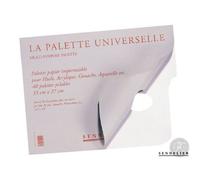 Palette Jetable - Huile - Acrylique - Aquarelle - Gouache - Sennelier - 35x27cm