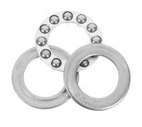 Palier de Butée Métallique 2,8x2,8x0,4cm pour Chaise suspendue | Finition Polie Argentée, Réduit les Grincements, Rotation Fluide, Léger et Portable, Adapté aux Paniers Suspendus