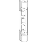 Palier de compas nx p 130 - Ø Perçage (mm) : 6 - Finition : Roto Sil - Poids max. (kg) : 130 - ROTO