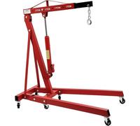 Palier de levage pour moteur, grue d'atelier 2000 kg, pliable, avec mécanisme de levage et poignée hydraulique. Grue de levage pour moteur, grue de forte capacité. (4409 lbs)