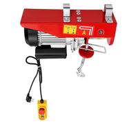Palier élévateur électrique, capacité de charge de 400 kg, capacité de levage double câble de 800 kg, puissance de 1350-1450 W, vitesse de levage de 10 m/min, hauteur de levage de 10 m