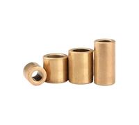 Palier métallurgie poudre M3-M16 manchon cuivre bague rondelle | Bague frittée en alliage cuivre, manchon résistant à l’usure for arbre(10pcs 4x6x6)