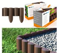 Cellfast Bordure de jardin 4 ECO – 8,5 cm x 2,4 m – Marron – boîte
