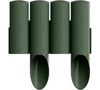 Palissade De Jardin - Cellfast - Standard - Hauteur 25,5cm - Longueur 2,3m - Vert Multicolore
