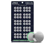 Pallenvibe Lot de 60 piles bouton Lr44 AG13 L1154F 357 303 A76 SR44