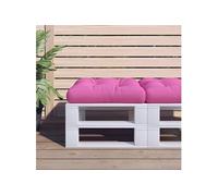 Palletkussen 50x50x12 cm stof roze360445