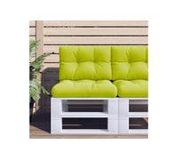 VIDAXL Coussins de palette vert vif