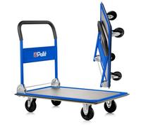 Pallit Chariot de Transport Pliable Carry | 300 kg | Chariot Plate-Forme avec revêtement antidérapant | Aide au Transport