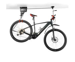 Pallit Lève-Vélo Électrique Plafond 100 kg - Palan Motorisé 3 m | Élévateur motorisé pour garage, cave et car-port - télécommande câblée, arrêt d'urgence, IP54, garantie 5 ans
