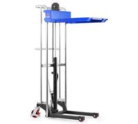 Pallit Minilifter Gerbeur GO avec plate-forme amovible | Capacité de charge 400 kg | Hauteur de levage 1500 mm | Plate-forme 650x576 mm