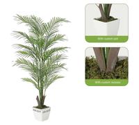Palmier Areca artificiel, idéal pour la décoration intérieure, usage en intérieur, 1,2 mètre de hauteur