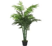 Palmier artificiel 28 feuilles 120 cm vert Vert G