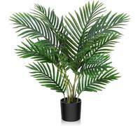 Palmier artificiel vert de 60 cm pour la décoration d'une chambre ou d'un bureau