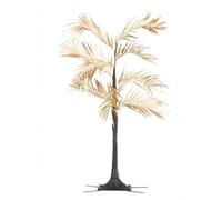 Feeric Lights & Christmas – Arbre lumineux d'intérieur Palmier doré H. 90 cm 90 LED + transfo