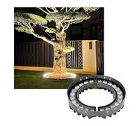 Palmier LED Arbre Lumière, Arc-en-ciel Arbre Lumière | IP65 étanche, aluminium, adapté aux grands arbres de cour et de jardin(White light,2 lamp heads)