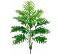 Palmiers Areca artificiels de 84 cm - Fleurs artificielles, plante d'intérieur tropicale - Feuilles en plastique, 18 tiges - Plante d'intérieur pour bureau, maison ou appartement