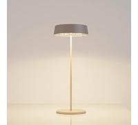 Palmina 901,lampes de table sans fil,lampes de table rechargeables et gradables en aluminium,abat jour sans fil 4400mah,Protection IP54,lumière de table extérieure/intérieur