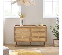 Palmo - Commode 6 Tiroirs - Rotin Naturel