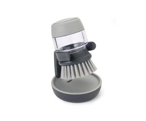 PalmScrub Brosse à vaisselle distributeur de savon Joseph Joseph GRIS