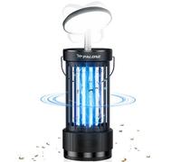 PALONE Destructeur d'insectes électrique 4000 mAh - Réglable en hauteur USB C Lampe anti-moustiques UV avec LED, pièces de vie et jardin - Lutte immédiatement contre les insectes volants