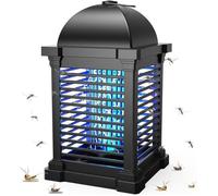 PALONE Tue Moustique Électrique 20W 4300V - Lampe UV - IPX4 Etanche - 100m² - Câble Long 1,2m - Crochet Suspendu - Silencieux