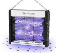 PALONE Tue Moustique Électrique 4000V - Lampe UV - Protection 360°-Usage Intérieur/Extérieur-Nettoyage Facile-Livré avec Câble USB