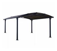 Palram Carport Arcadia en polycarbonate 3,6 x 4,3 m Gris