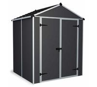 Palram Abri de jardin Rubicon Canopia 152x175 cm Aluminium et polycarbonate Gris