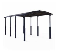 Palram - Carport 30.8m² Gris Anthracite 705915 Gris