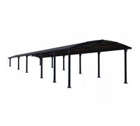 Palram - Carport 46.1m² Gris Anthracite 704642 Gris