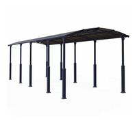 Palram - Carport 46.1m² Gris Anthracite 705917 Gris