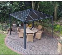Palram Tonnelle Palermo 3000 – 8,7 m² Gris anthracite (702425)