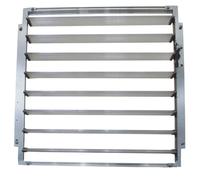 PALRAM-Jalousie Set-pour serre -argent-8047
