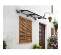 Auvent de porte en aluminium Aquila 2,05 m Palram - Canopia anthracite
