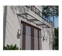 Marquise transparente 91,5x453,5cm argent Palram 703411 G