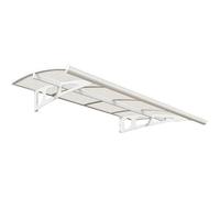 PALRAM Marquise de porte CANOPY BORDEAUX 2230 Blanche