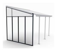 Palram - Paroi Latérale Grise Pour Pergola 704484