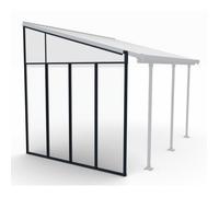 Palram - Paroi Latérale Grise Pour Pergola 704484