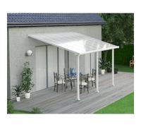 Palram Pergola adossée aluminium - Blanc