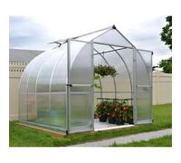 Palram - Serre De Jardin 5.7m² Argent 703726 Gris