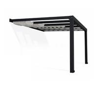 Palram - Stores De Toit 3,4x3,7m Blanc 705918 Blanc